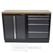 AKČNÍ SET Dílenská skříňka MB-TGC1304 a MB-TGC1300 s dřevěnou pracovní deskou MB-TGW53 Náhled