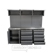 AKČNÍ SET Sestava 6 ks dílenského nábytku SET-CA01028 s nerezovou pracovní deskou MB-TGW80S Náhled