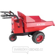 Transportér s pojezdem aku, 400kg, 200l, 54V Li-ion, 15Ah gallery main image