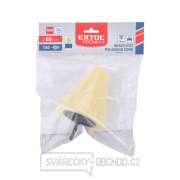 Kužel leštící pěnový, T80, žlutý, ⌀80mm, stopka 6mm Náhled
