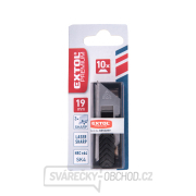 Břity do nože, 19mm, 10ks, trapezoid, SK4 Náhled