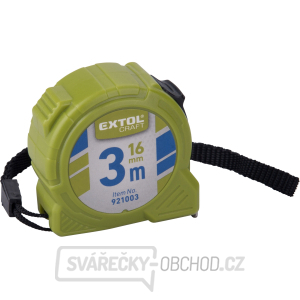 Metr svinovací, 3m, š. pásku 16mm gallery main image