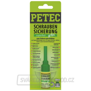 Přípravek pro zajištění šroubů PETEC 93005 - super pevnost, 5 g gallery main image