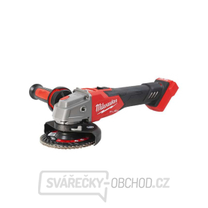Aku úhlová bruska 125 mm Milwaukee M18 FSAGV125XB-0X s posuvným spínačem a regulací otáček, bez Aku, 4933478436 Aku úhlová bruska 125 mm Milwaukee M18 FSAGV125XB-0X s posuvným spínačem a regulací otáček, bez Aku, 4933478436