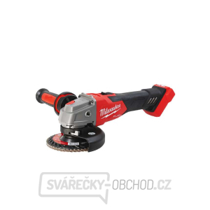 Aku úhlová bruska 125 mm Milwaukee M18 FSAG125XB-0X s posuvným spínačem, bez Aku, 4933478429 Aku úhlová bruska 125 mm Milwaukee M18 FSAG125XB-0X s posuvným spínačem, bez Aku, 4933478429