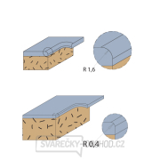 Fréza zaoblovací vydutá CMT C907 - R0,4 D12,7x9,5 S=8 HW Náhled