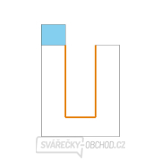 Drážkovací žiletková fréza s ložiskem IGM F045 - D19x48,3 B19 L100 S=12 HW Náhled