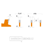 CMT Kotouč lamelovací pro lamelové spoje - D100x3,96 d22 Z8 HW rovný zub Náhled