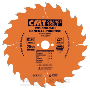 CMT Orange Pilový kotouč pro elektronářadí univerzální - D190x2,6 d16 Z24 HW gallery main image