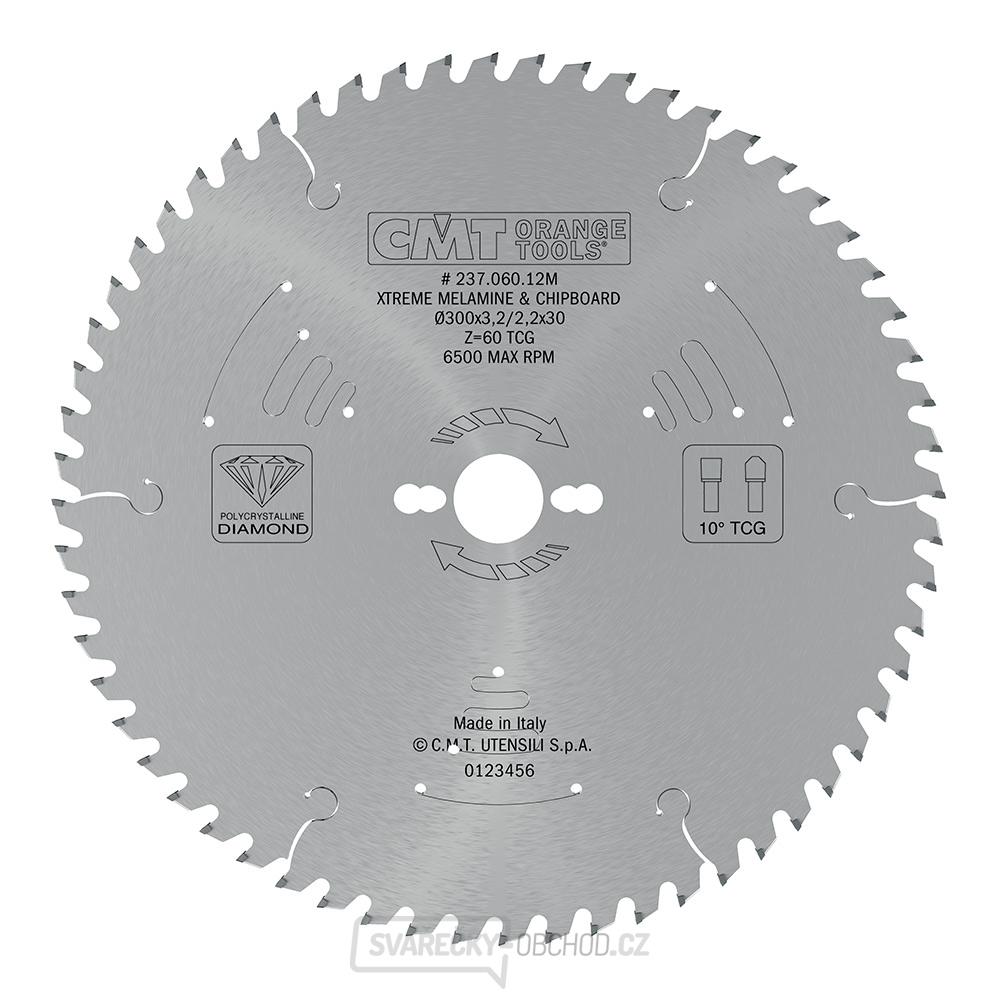 CMT Xtreme Diamantový kotouč na lamino a DTD - D300x3,2 d30 Z96