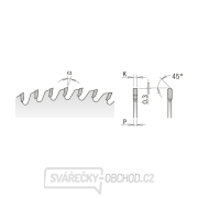 CMT Pilový kotouč na neželezné kovy a plasty - D250x3,2 d32 Z80 HW Náhled