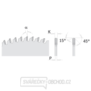 CMT Pilový kotouč pro plovoucí podlahy, PVC, plexi - D300x2,8 d30 Z96 HW Náhled