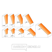 CMT C957 Úhlová fréza s ložiskem - 11,25° D21,5x22 S=12 HW Náhled