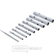 Sada trubkových klíčů BGS 1218 | 6 x 7 - 20 x 22 mm | 9dílná Náhled