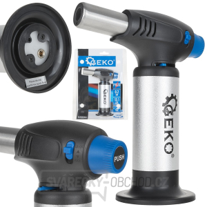 Piezo plynový hořák 360 stupňů s nádrží  gallery main image