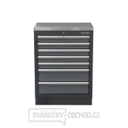 Dílenská skříňka s nerezovou pracovní deskou | 7 šuplíků | 680x465x950 mm Matabro SET-CA01063 gallery main image