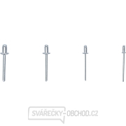 Souprava slepých nýtů BGS 8058 | hliník | 2,4 - 4,8 mm | 400dílná Náhled