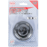 Klíč na olejové filtry BGS 1039-74-76 | 15hranný | Ø 74 - 76 mm | pro Audi, Ford, Mercedes-Benz, Opel, VW Náhled