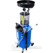 Pneumatická plnička s nádobou pro vypouštění oleje BGS 7003 | 80 l gallery main image