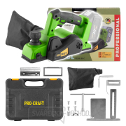 Aku hoblík Procraft PE20BL (bez baterie a nabíječky) | PE20BLbb gallery main image