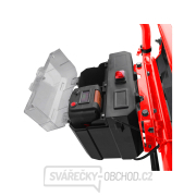 Dvoukolák nákladní s převodovkou aku, 300kg, 300l, 40V Li-ion, 6Ah Náhled