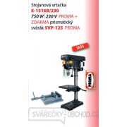 E-1516B/230 - Stojanová vrtačka + svěrák SVP-125 gallery main image