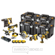 Aku bezuhlíková kombo sada nářadí 18V 4x5,0 Ah XR DeWALT DCK865P4T gallery main image