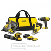 Kombinovaná sada V20 18V 1x2,0Ah 1x4,0Ah Stanley FatMax SFMCK412MDS gallery main image
