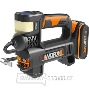 WX092 - Aku kompresor se svítilnou 20V, 1x 2.0Ah - Powershare gallery main image
