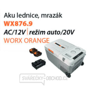 Worx set WX876.9 - Aku lednička / mrazák 20V + WA3611 2x4.0Ah - duální nabíječka - Powershare gallery main image