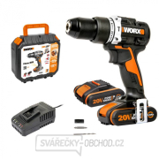 WX352 - Aku vrtačka 20V, 2x2.0Ah - Powershare Náhled