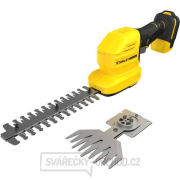 Stanley Fatmax Aku nůžky na trávu a keře bez baterie a nabíječky 18V gallery main image