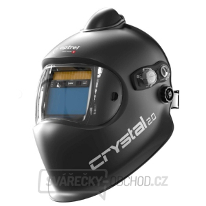 Svářečská kukla s rozvodem vzduchu Crystal 2.0 PAPR (e3000) černá gallery main image