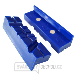 Magnetické čelisti SOFT s drážkami - 115 mm - 2 ks gallery main image