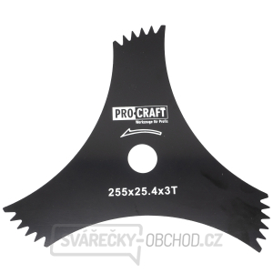Nůž křovinořezu (D255*25.4) 3T (DRAGON) PROCRAFT | H-3T/D Nůž křovinořezu (D255*25.4) 3T (DRAGON) PROCRAFT | H-3T/D