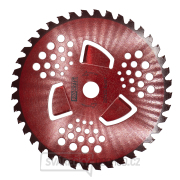 Nůž křovinořezu (kotouč) (D255*25.4) 40T s vnitřními čepelemi pro vysokou trávu (red) PROCRAFT | H/P-3/R gallery main image