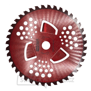 Nůž křovinořezu (kotouč) (D255*25.4) 40T s vnitřními čepelemi pro vysokou trávu (red) PROCRAFT | H/P-3/R gallery main image