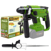 Kladivo vrtací aku Procraft PHA20 bez akumulátoru a nabíječky | PHA20bb gallery main image