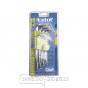 L-klíče TORX - 9ks Náhled