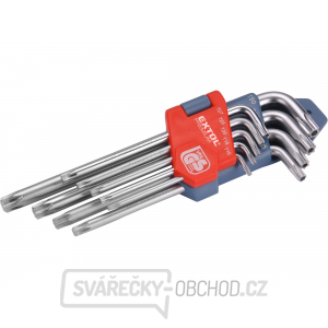 L-klíče TORX EXTOL PREMIUM - 9ks gallery main image